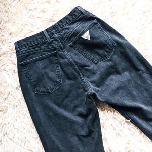 90's black guess jeans